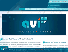Tablet Screenshot of miroiterie-avi.com